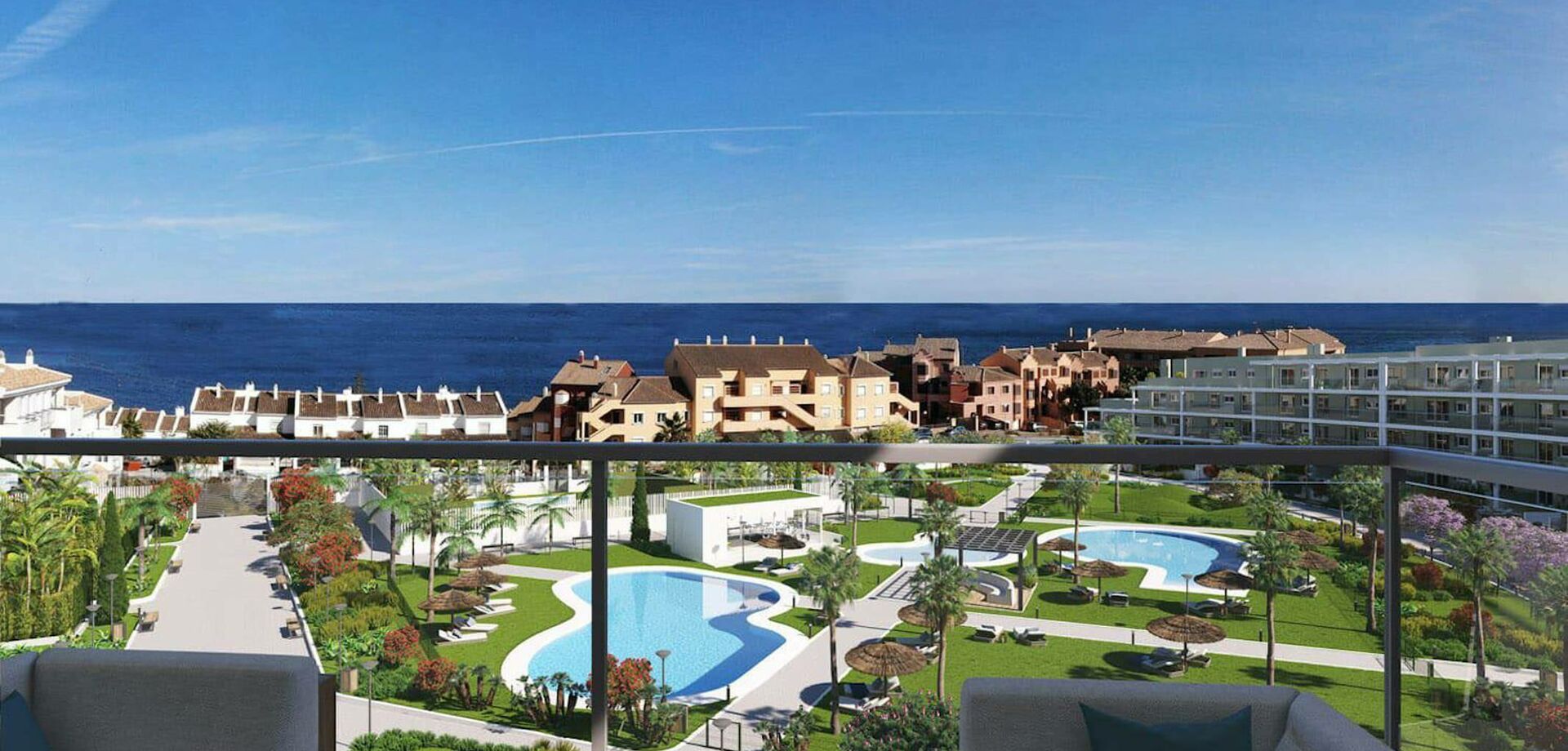 398 - Apartments by the sea in Manilva à 