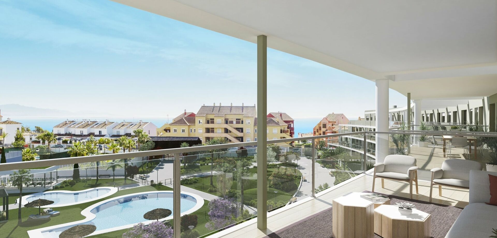 398 - Apartments by the sea in Manilva à 