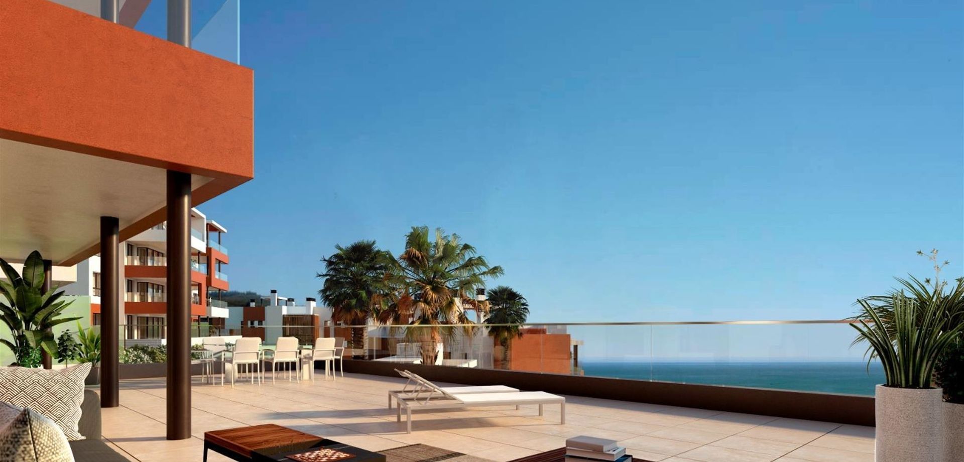 4 slpk. App. Middel Views in Fuengirola