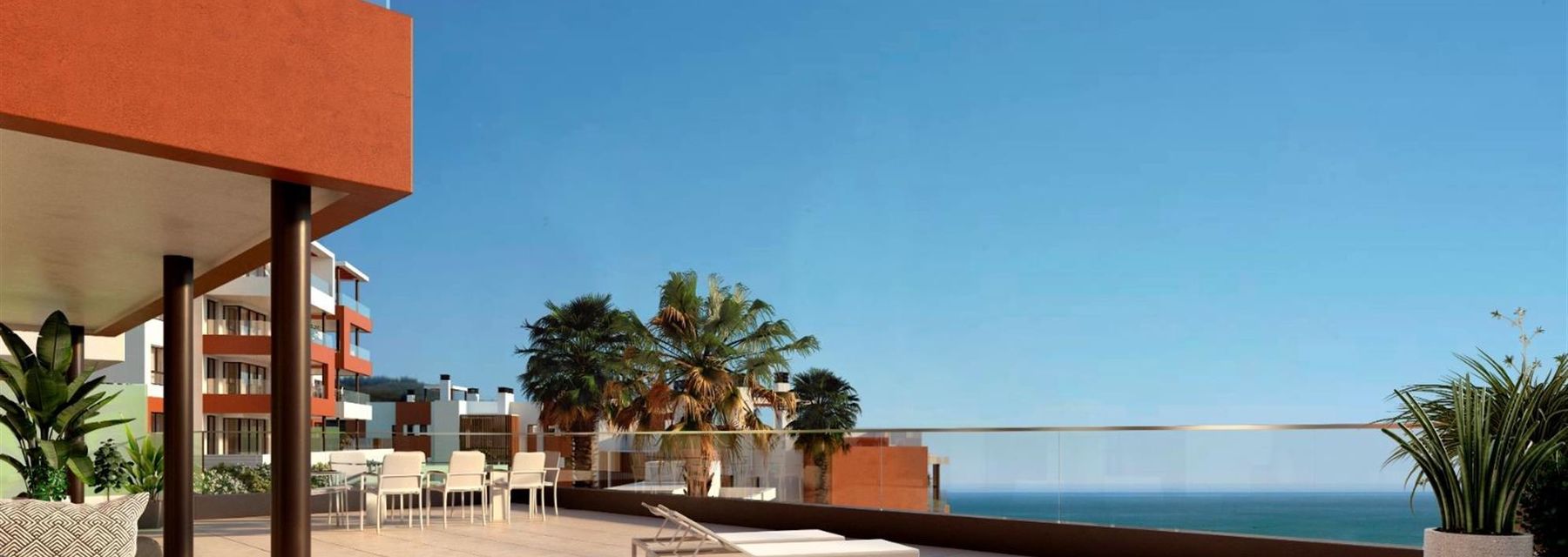 4 slpk. App. Middel Views in Fuengirola